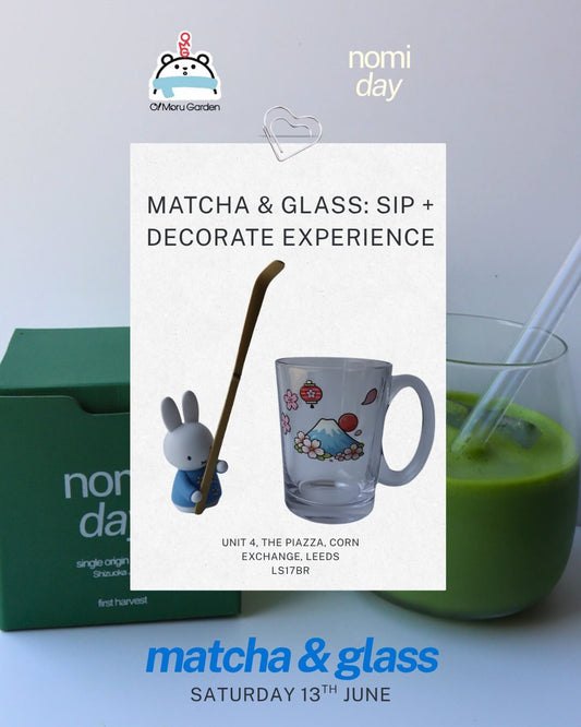 🍵Matcha Glass Decoration Experience with NOMI DAY