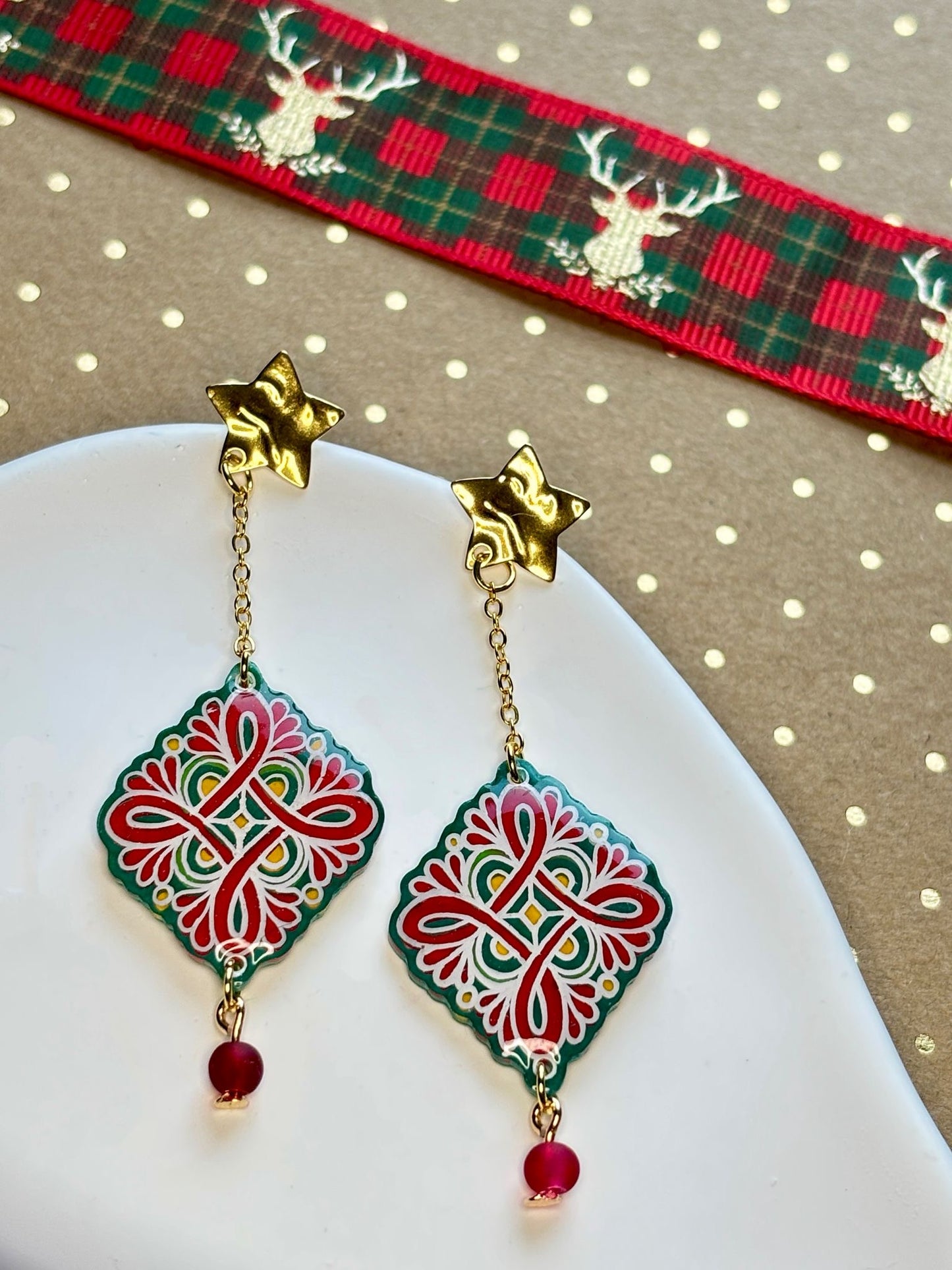 The Art of Celtic Knots: Christmas Resin Jewelry Workshop