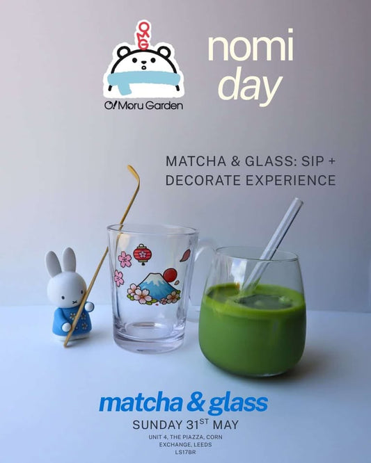 🍵Matcha Glass Decoration Experience with NOMI DAY
