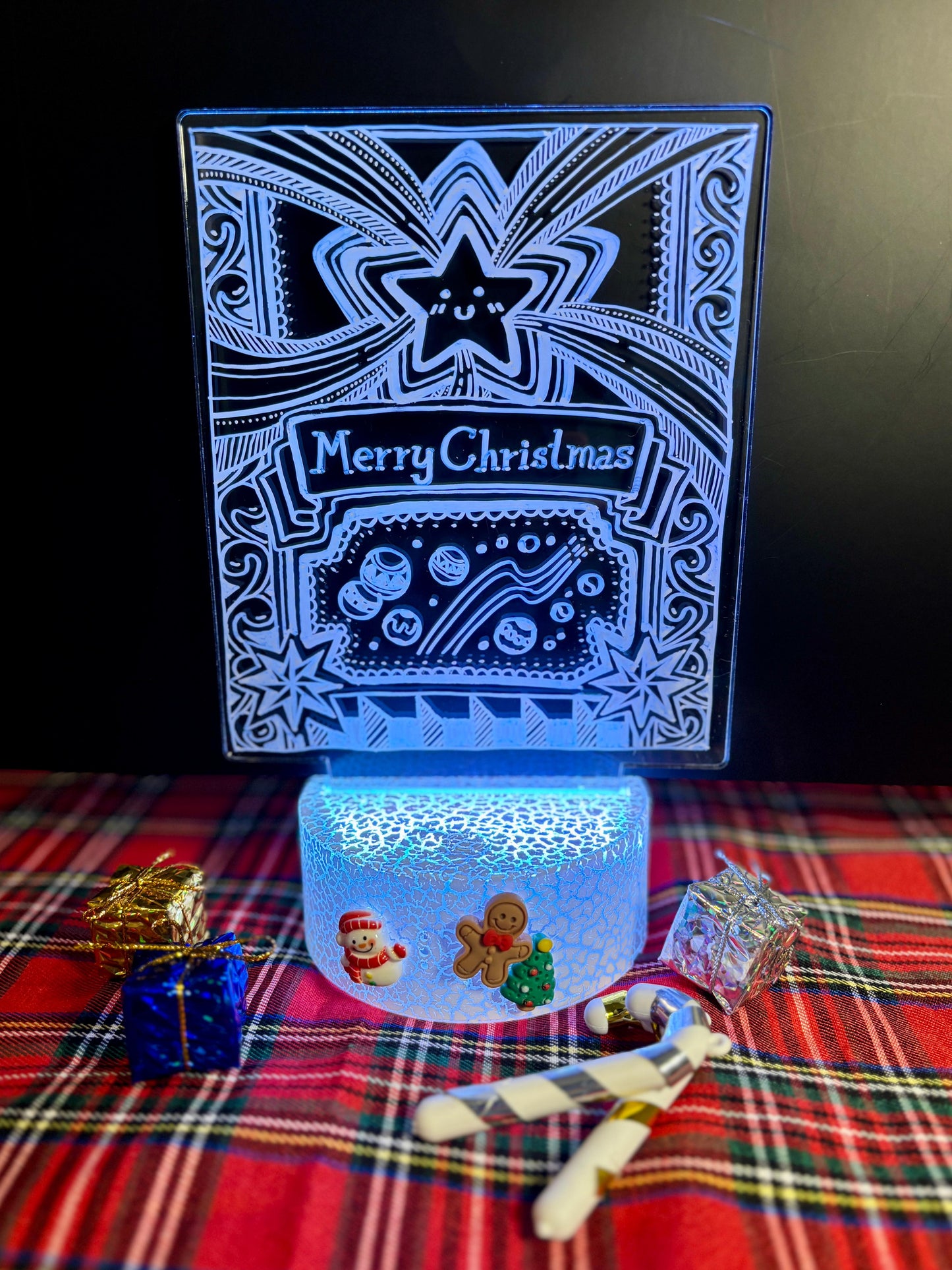 Zentangle Christmas Lamp Workshop