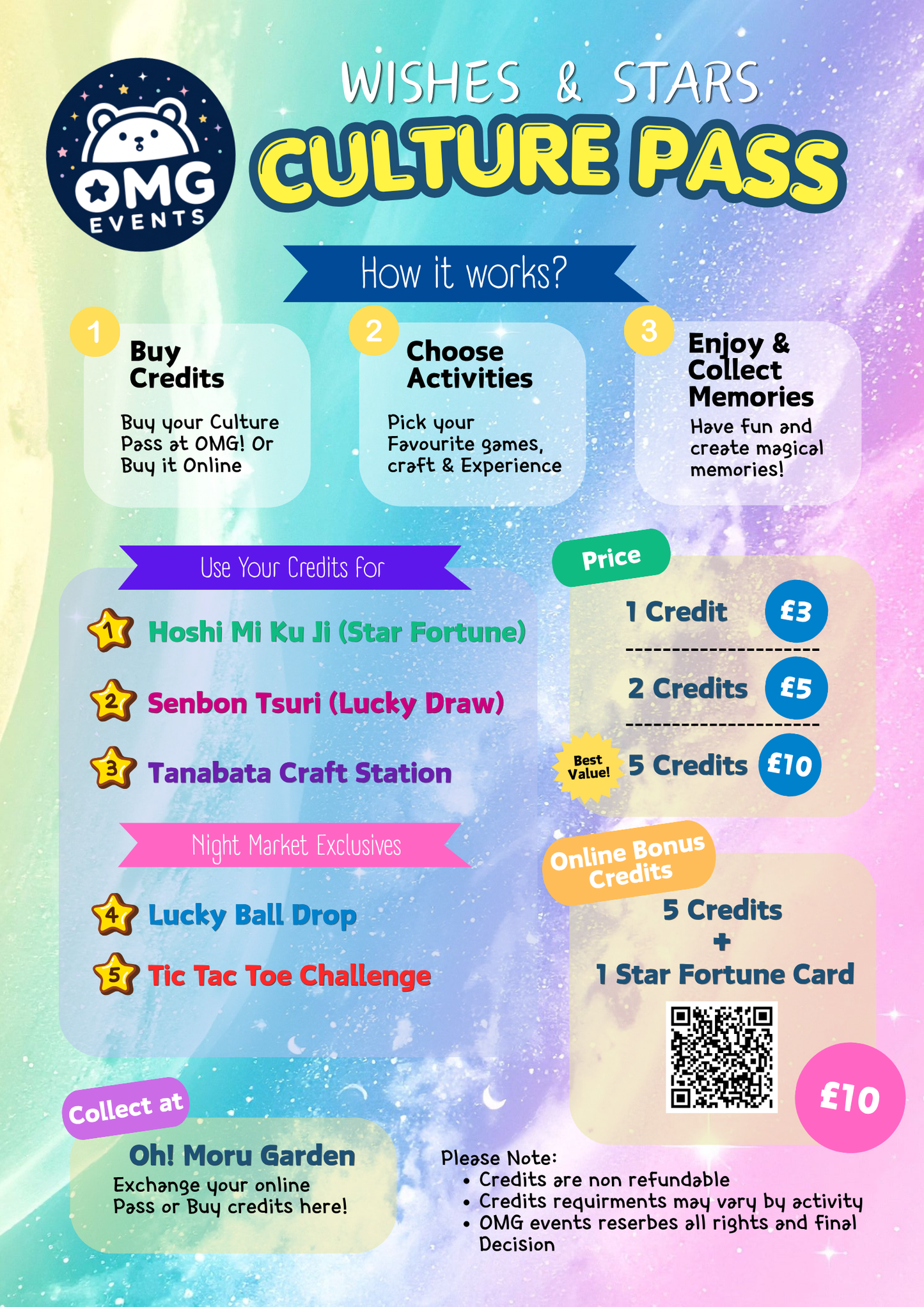 🌟Wishes & Stars Culture Pass 🌟