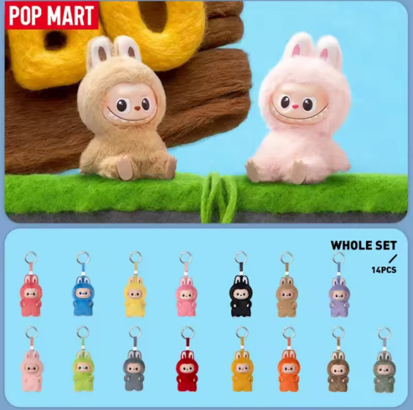 [Pre-Order(Deposit)]Pop Mart Labubu “The Monsters” Vinyl Plush Collection – V1 to V4 🌟