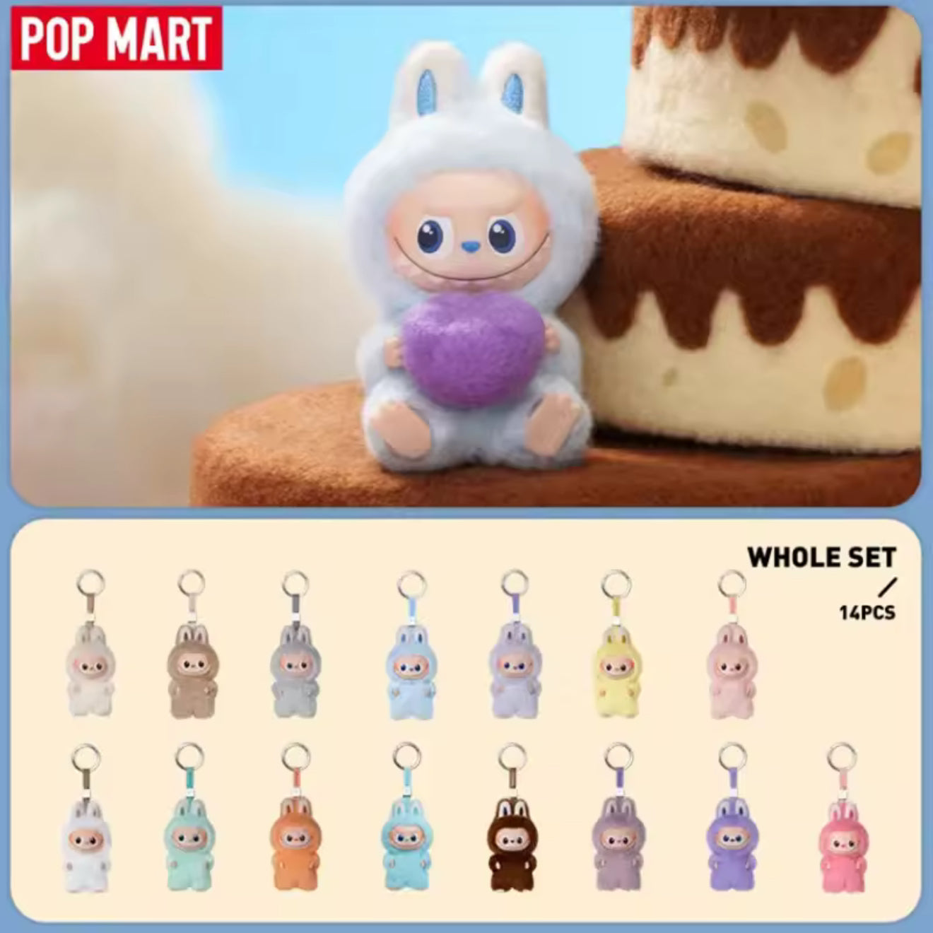 [Pre-Order(Deposit)]Pop Mart Labubu “The Monsters” Vinyl Plush Collection – V1 to V4 🌟