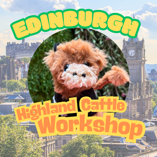 [Edinburgh Special]Highland Cattle Moru Doll Workshop