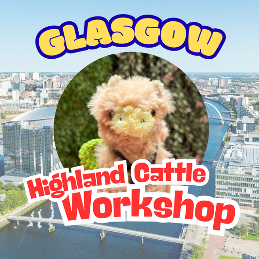 [Glasgow Special]Highland Cattle Moru Doll Workshop