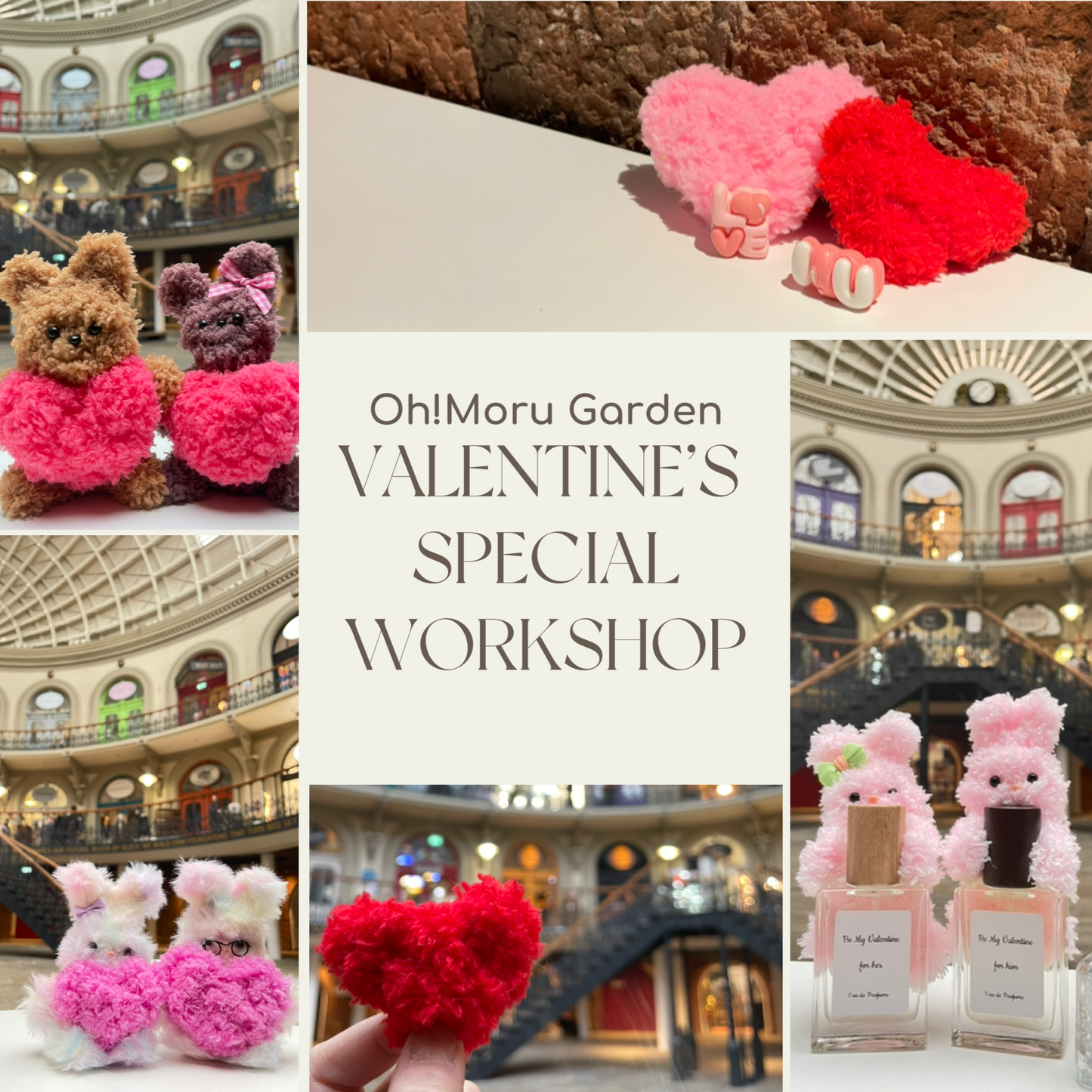 M Size Moru Doll Valentine’s Special Workshop(For 2ppl)