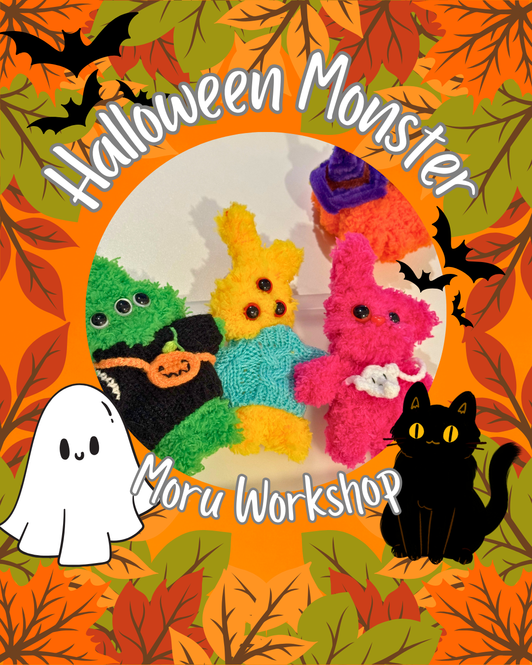 [Edinburgh]Halloween Special Moru Doll Workshop